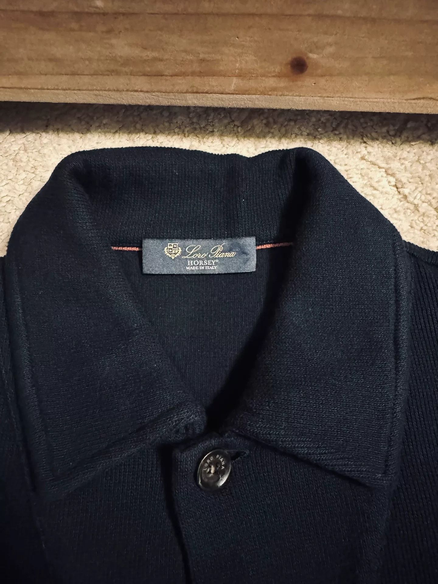 Loro Piana Loro Piana Horsey Knit Long Polo Size US L / EU 52-54 / 3 - 5 Thumbnail