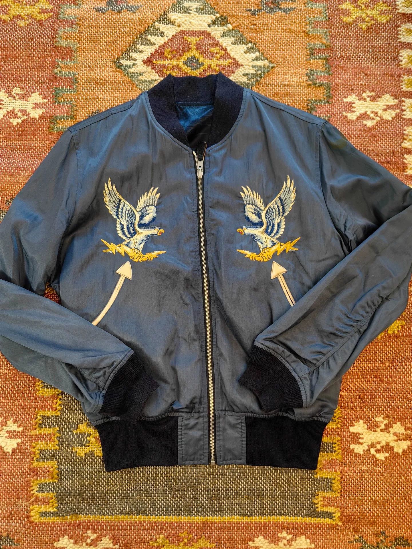 RRL Ralph Lauren RRL Limited Edition Reversible Souvenir Jacket Size US M / EU 48-50 / 2 - 2 Thumbnail