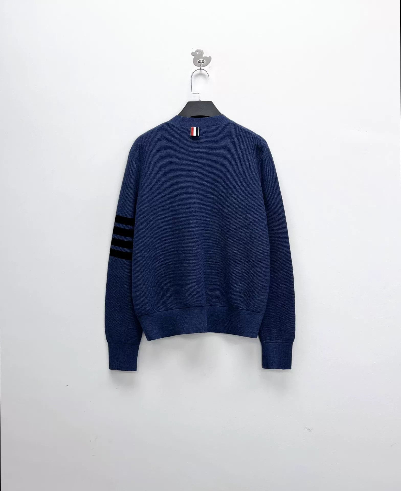 Thom Browne thom browne blue black striped cardigan Size US M / EU 48-50 / 2 - 2 Thumbnail