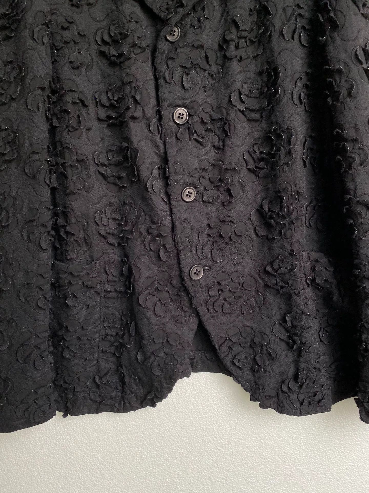 Comme des Garcons COMME des GARCONS Floral Blazer Coat Size US M / EU 48-50 / 2 - 4 Thumbnail