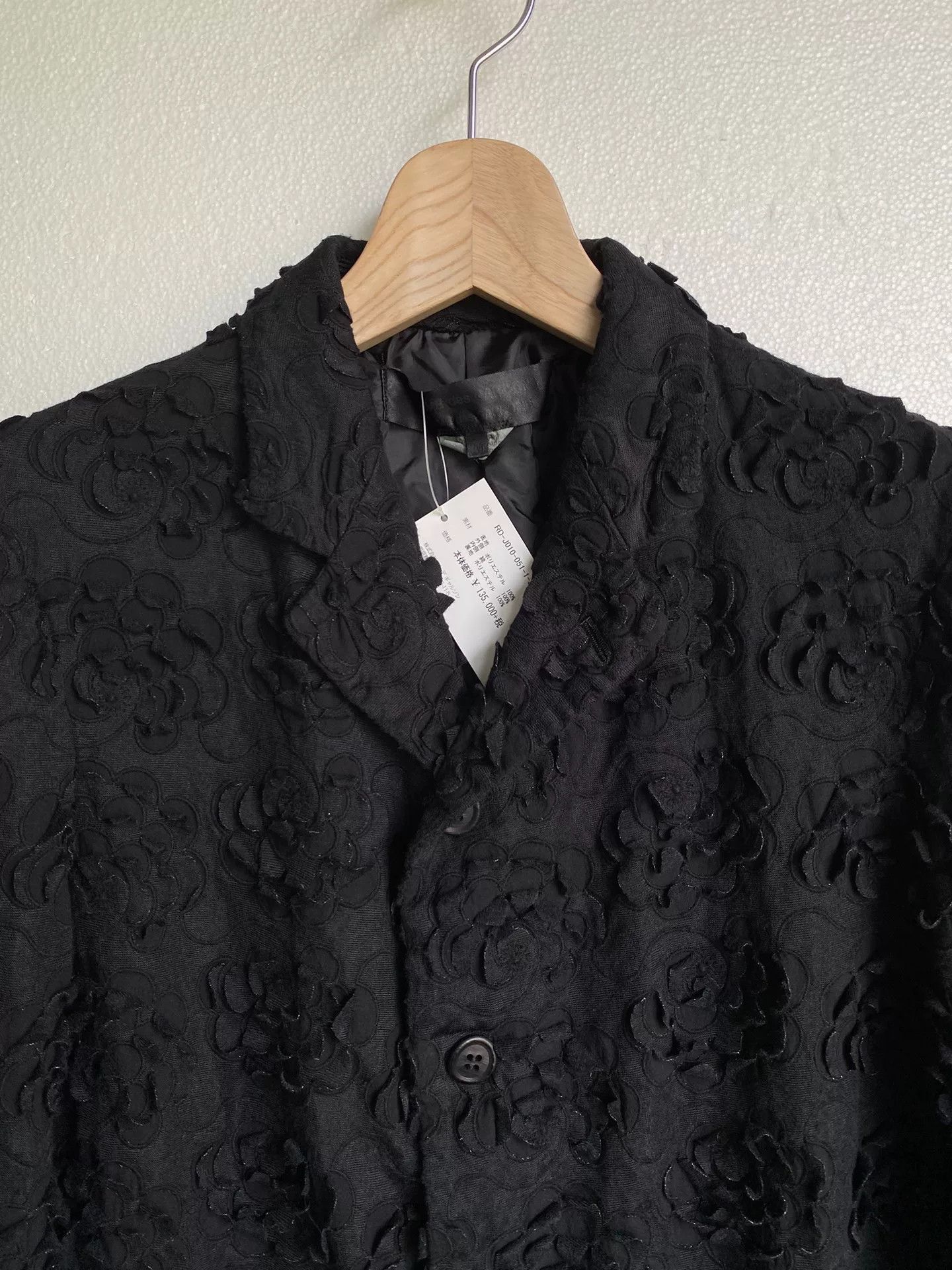 Comme des Garcons COMME des GARCONS Floral Blazer Coat Size US M / EU 48-50 / 2 - 3 Thumbnail