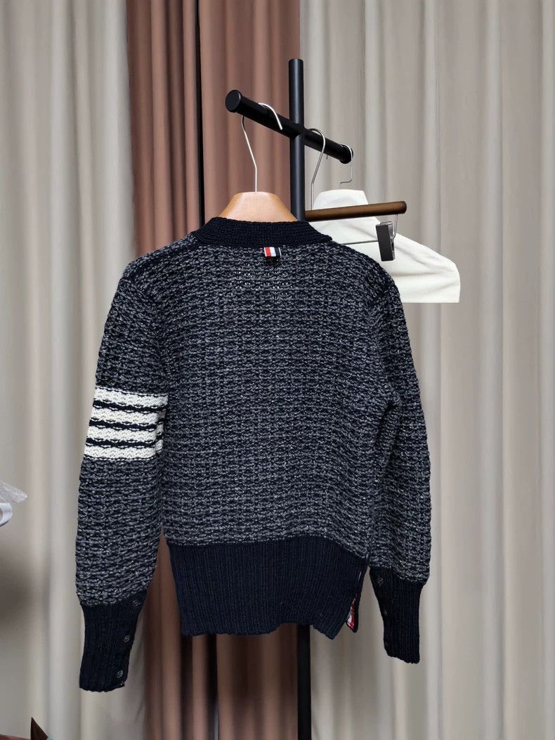 Thom Browne Thom Browne Men's Wool Cardigan Size US M / EU 48-50 / 2 - 6 Thumbnail