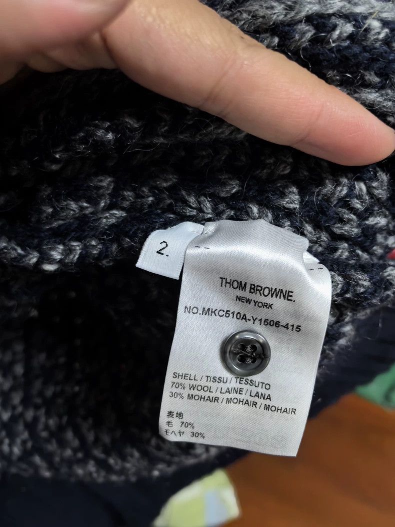 Thom Browne Thom Browne Men's Wool Cardigan Size US M / EU 48-50 / 2 - 4 Thumbnail
