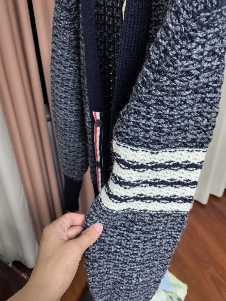 Thom Browne Thom Browne Men's Wool Cardigan Size US M / EU 48-50 / 2 - 3 Thumbnail