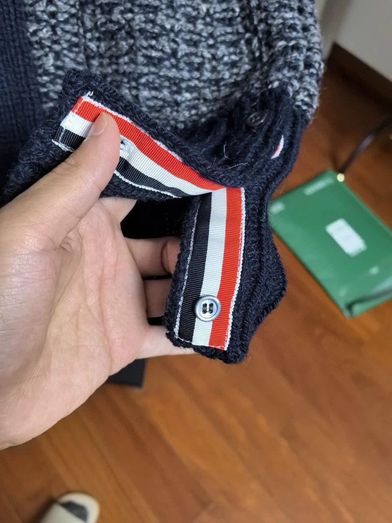 Thom Browne Thom Browne Men's Wool Cardigan Size US M / EU 48-50 / 2 - 5 Thumbnail