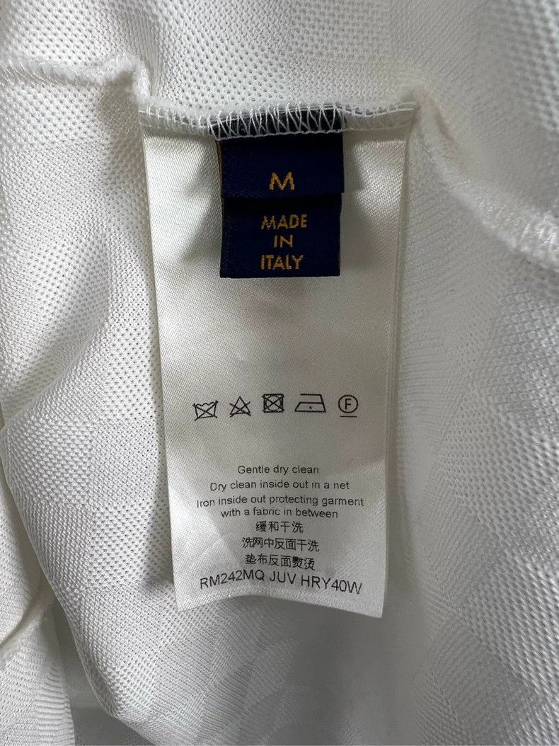Louis Vuitton Louis Vuitton x Pharrell Embroidered Check Short Sleeve Size US M / EU 48-50 / 2 - 5 Thumbnail