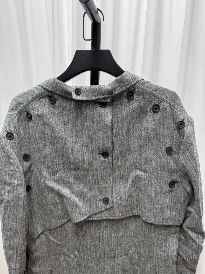 Yohji Yamamoto Yohji Yamamoto Pour Homme Button Coat Size US L / EU 52-54 / 3 - 5 Thumbnail