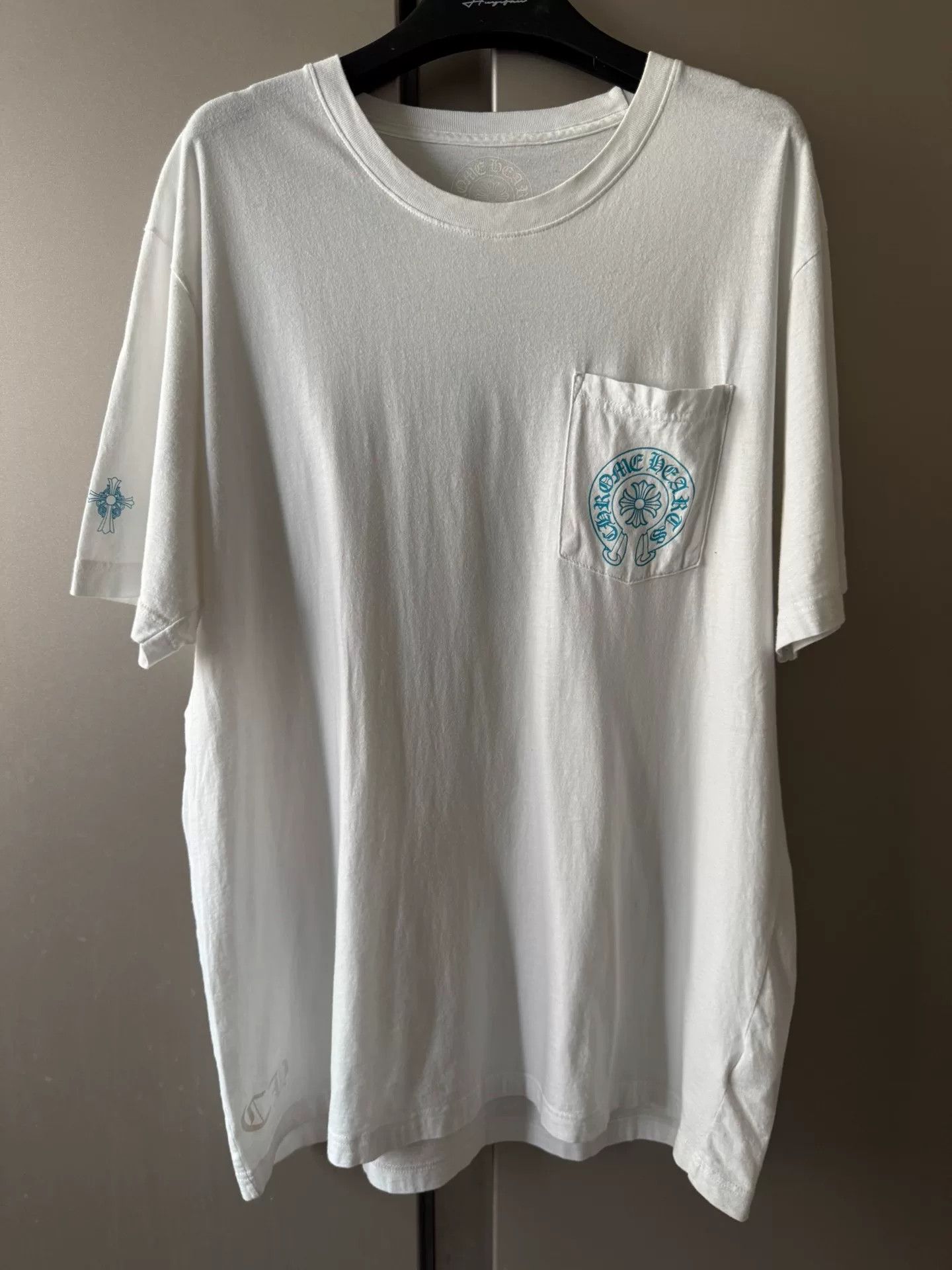 Chrome Hearts Chrome Hearts White Cross Graphic Tee Size US XL / EU 56 / 4 - 2 Thumbnail