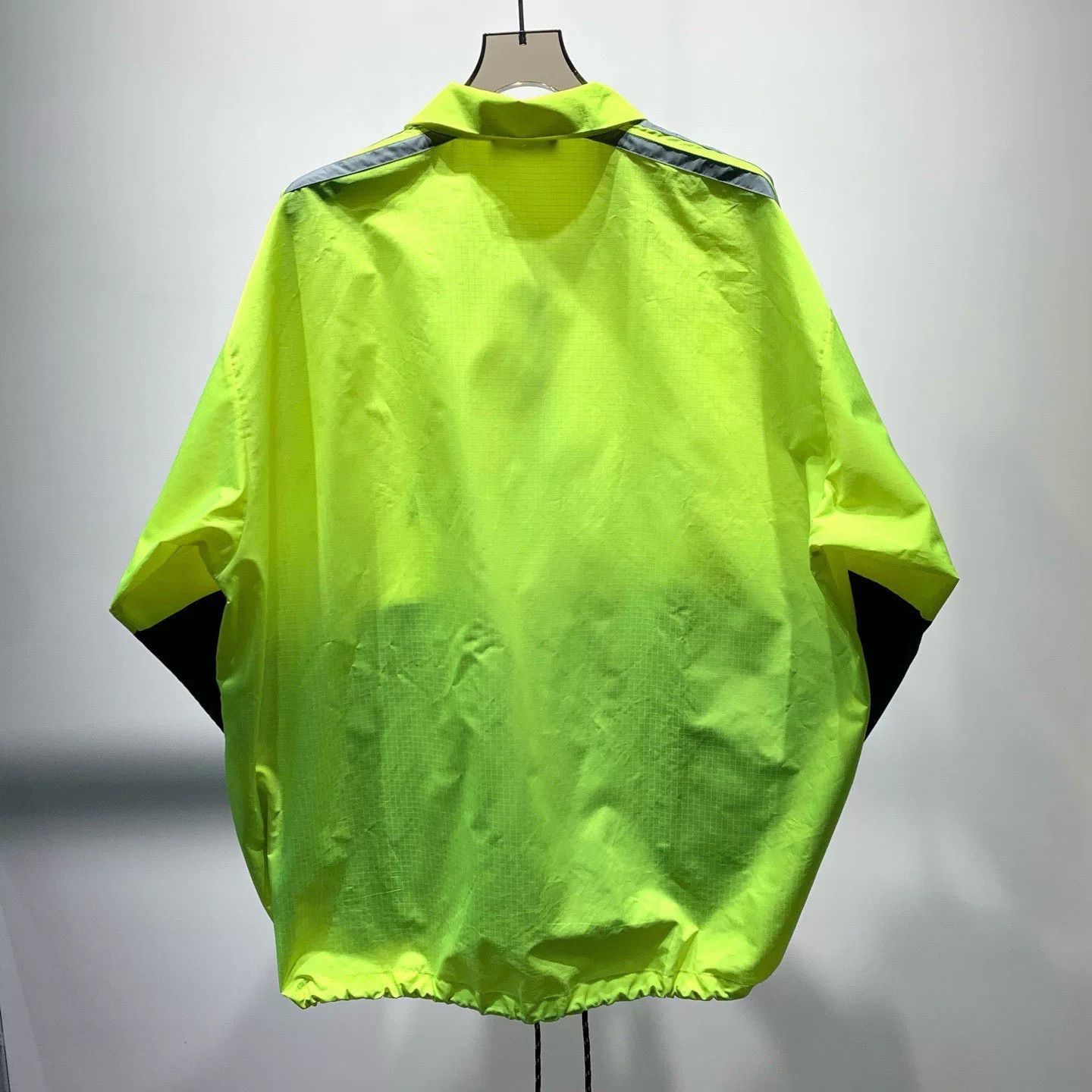 Balenciaga Balenciaga Fluorescent Yellow Paneled Jacket Size US S / EU 44-46 / 1 - 6 Thumbnail