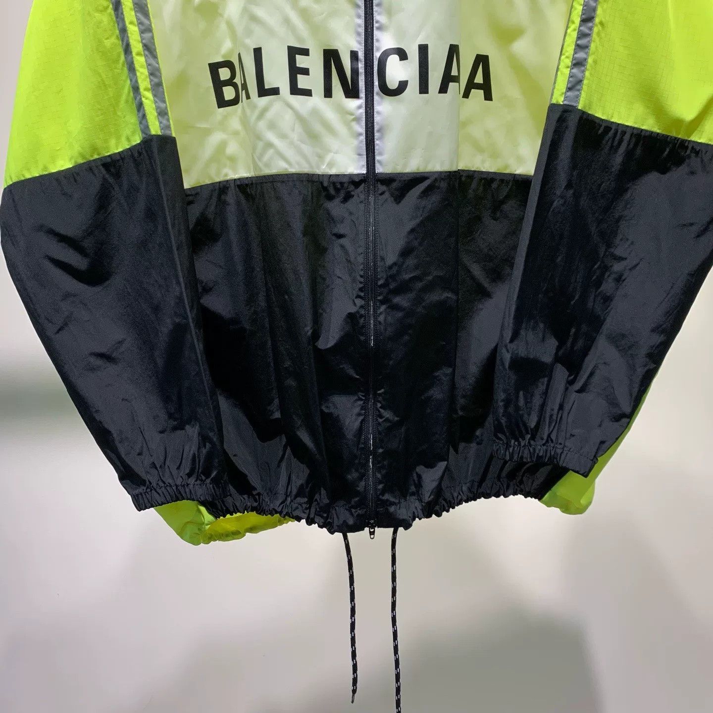 Balenciaga Balenciaga Fluorescent Yellow Paneled Jacket Size US S / EU 44-46 / 1 - 4 Thumbnail