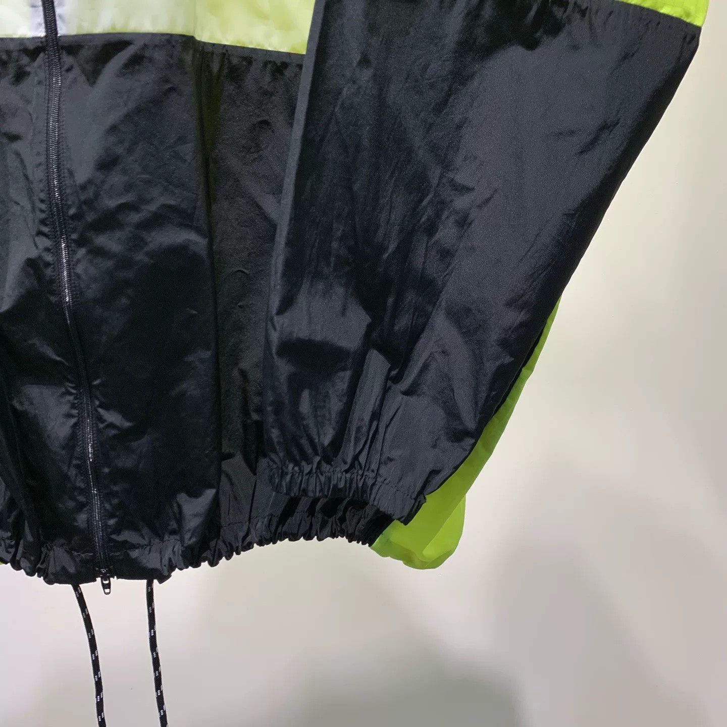 Balenciaga Balenciaga Fluorescent Yellow Paneled Jacket Size US S / EU 44-46 / 1 - 5 Thumbnail