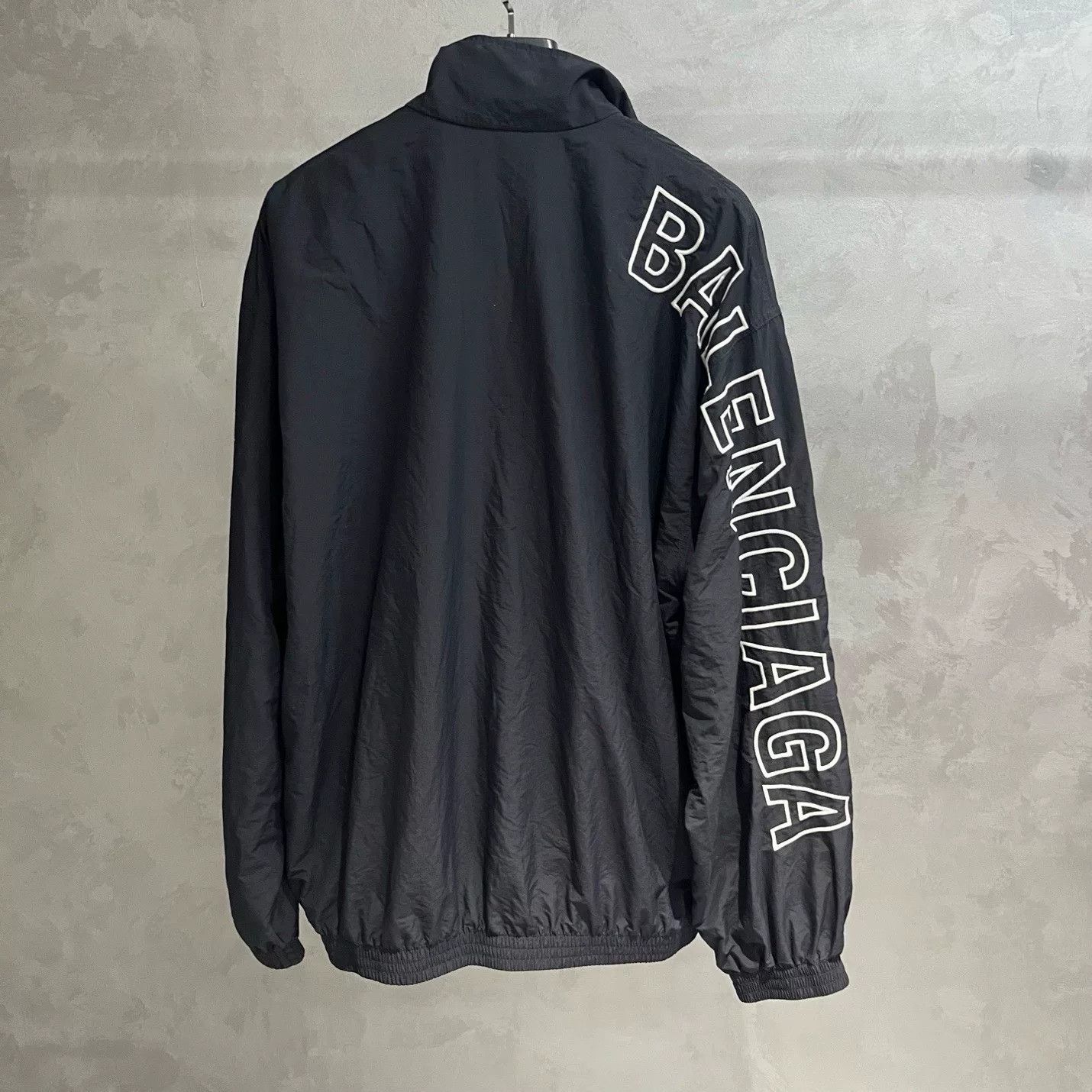 Balenciaga Balenciaga Black Logo Zip-Up Jacket Size US S / EU 44-46 / 1 - 2 Thumbnail