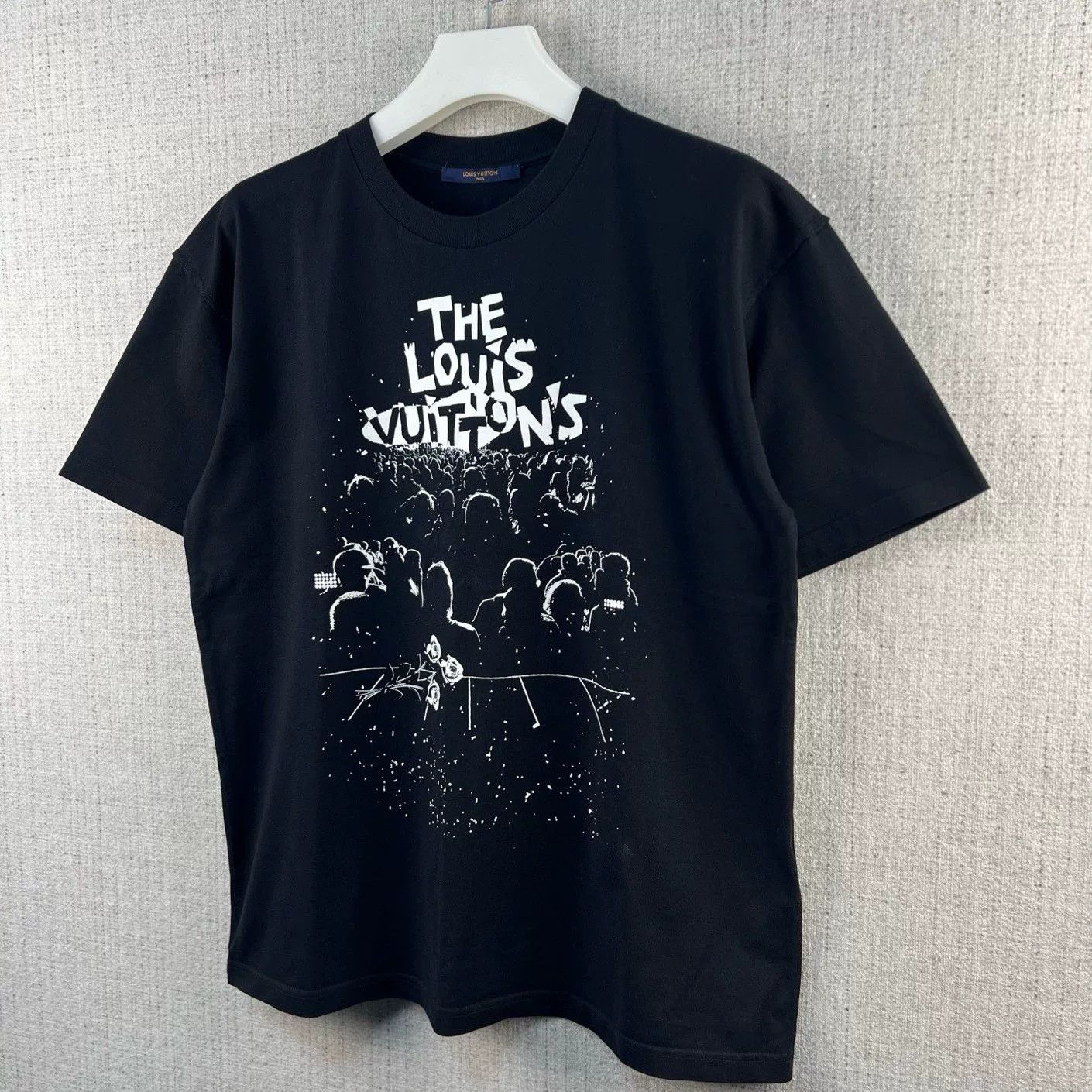 Louis Vuitton Louis Vuitton Logo Print Crewneck T-shirt Size US XL / EU 56 / 4 - 3 Thumbnail