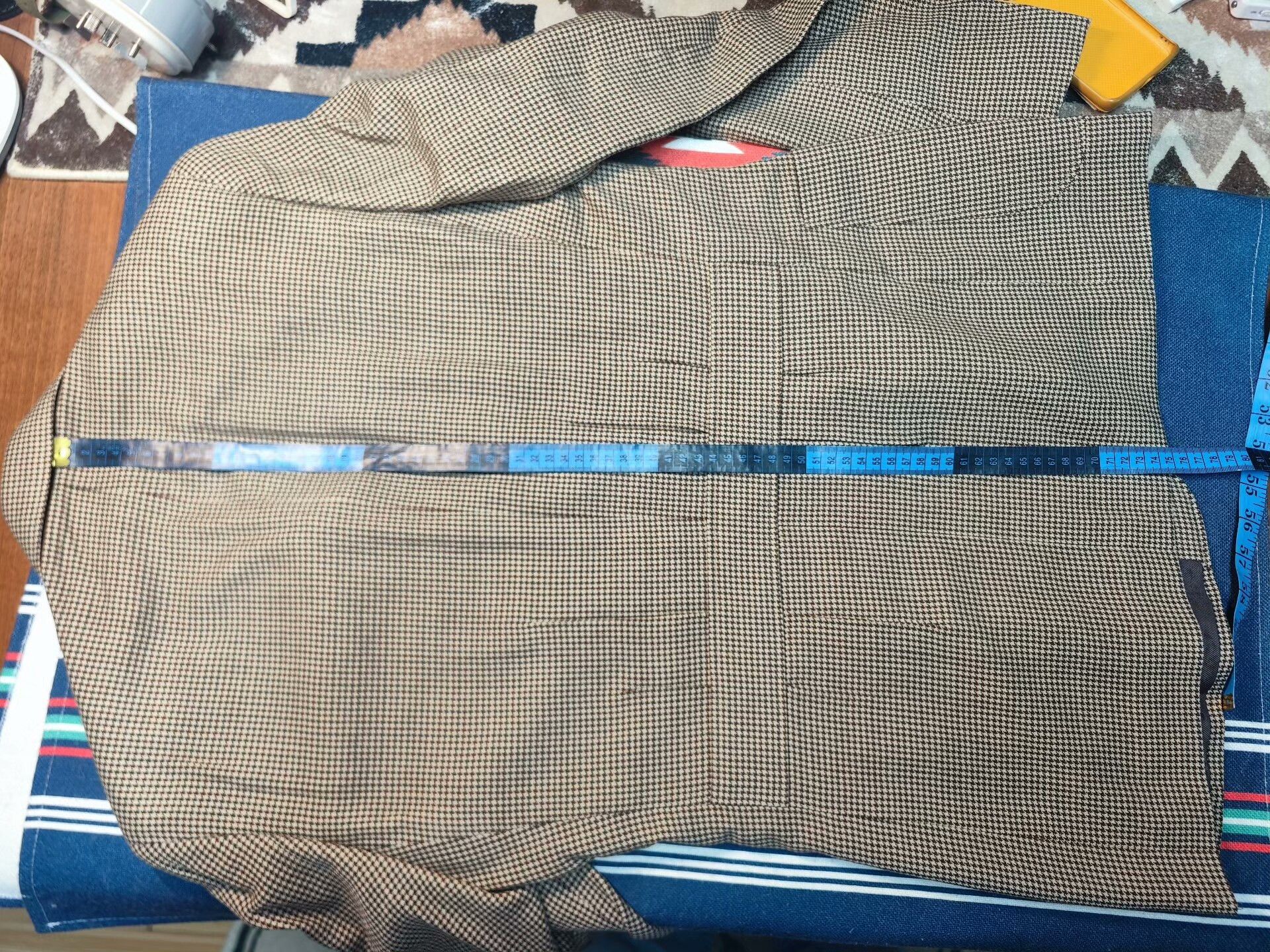 RRL Ralph Lauren RRL Houndstooth Casual Wool Blazer Size US M / EU 48-50 / 2 - 9 Thumbnail