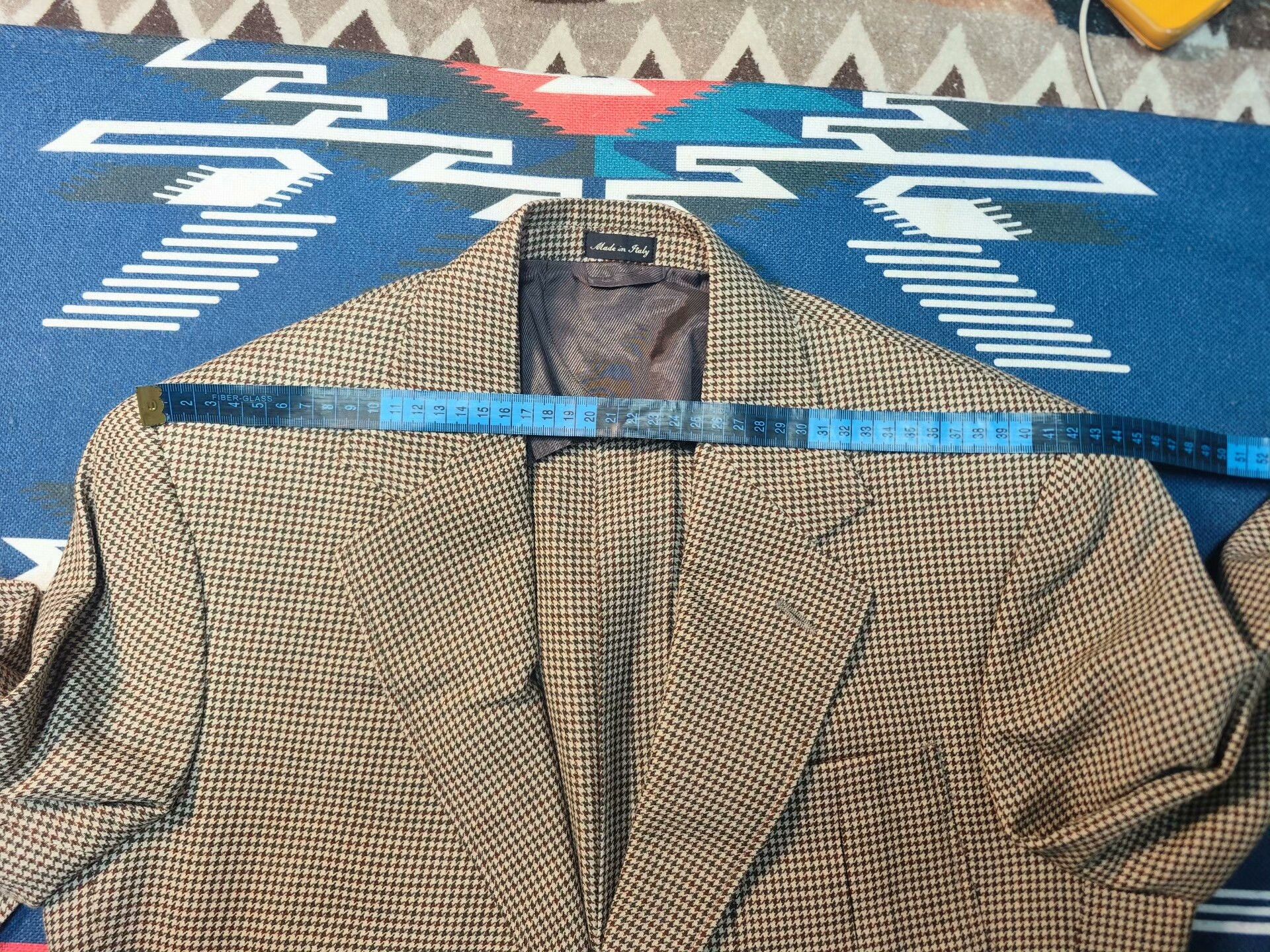 RRL Ralph Lauren RRL Houndstooth Casual Wool Blazer Size US M / EU 48-50 / 2 - 7 Thumbnail