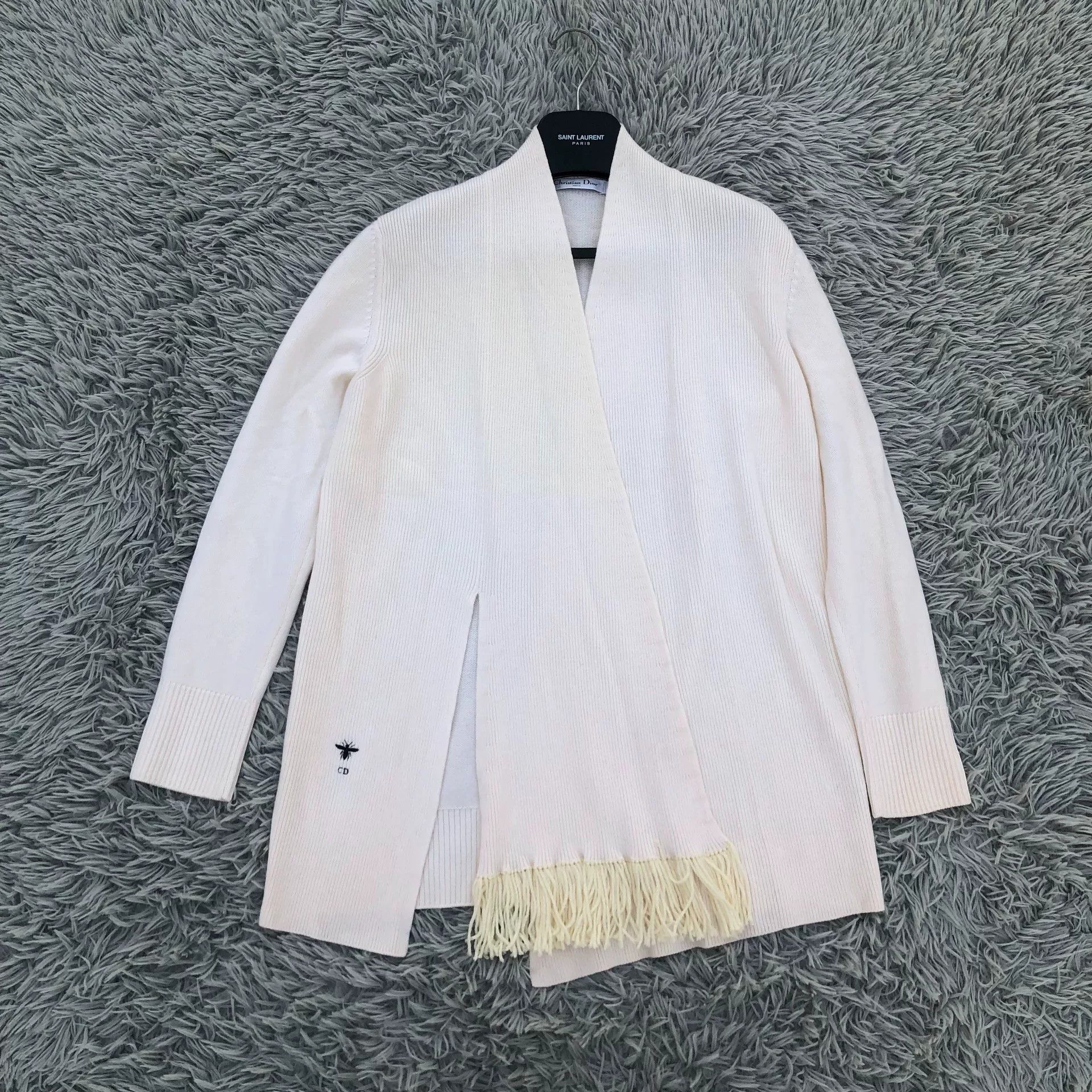 Dior Dior Fringed Cardigan Jacket in Orange Size US S / EU 44-46 / 1 - 3 Thumbnail