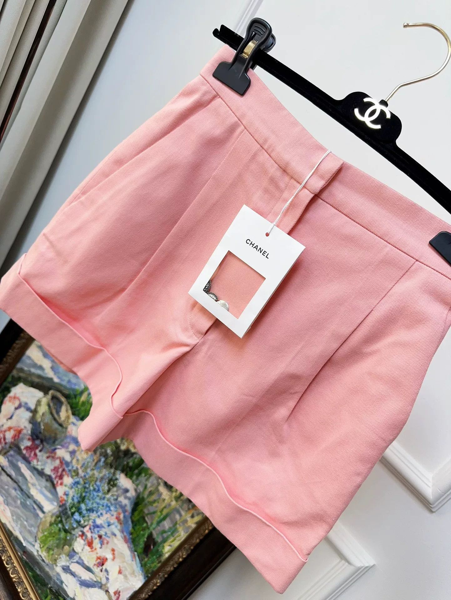 Chanel chanel 17c pink denim shorts size 36 Size US 36 / EU 52 - 3 Thumbnail