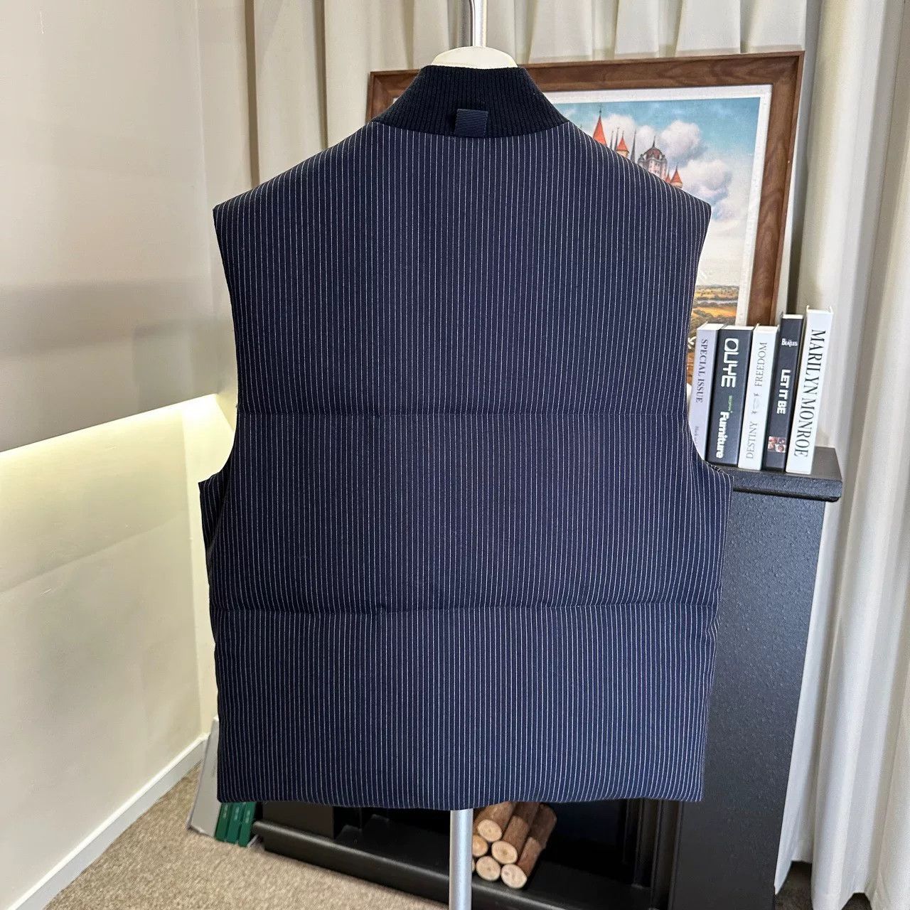 Thom Browne thom browne navy wool down vest Size US S / EU 44-46 / 1 - 5 Thumbnail