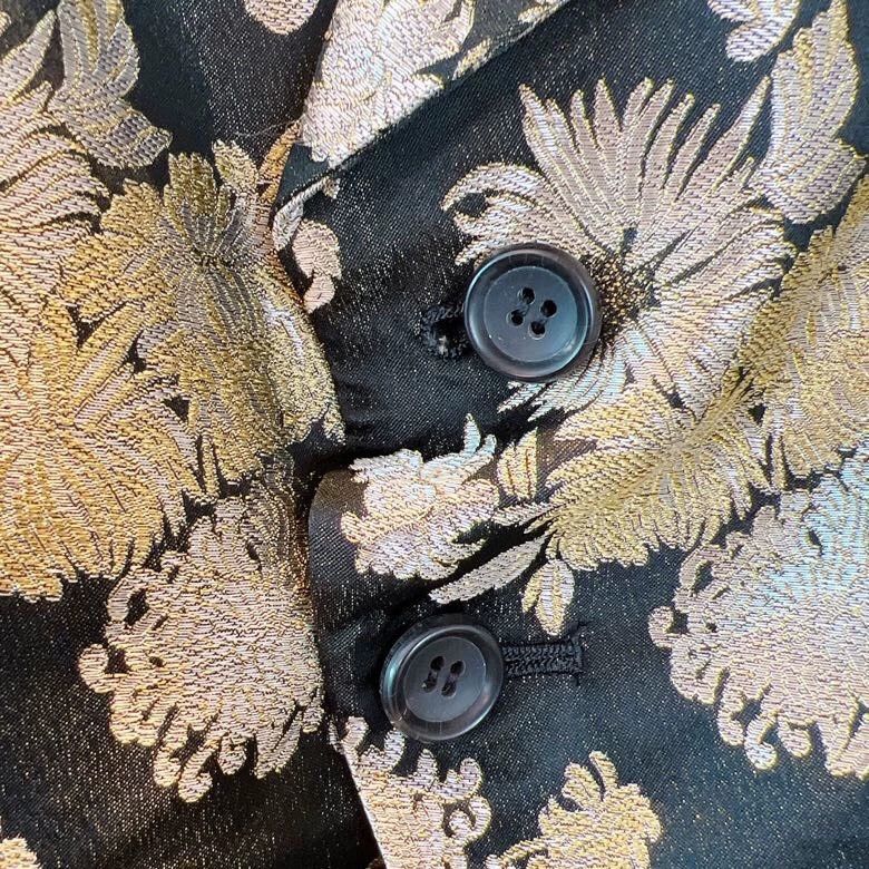 Comme des Garcons Comme des Garcons Black Gold Print Coat S Size US S / EU 44-46 / 1 - 4 Thumbnail