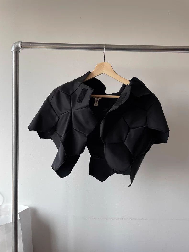 Comme des Garcons Comme des Garcons Football Patchwork Jacket Size US XS / EU 42 / 0 - 3 Thumbnail
