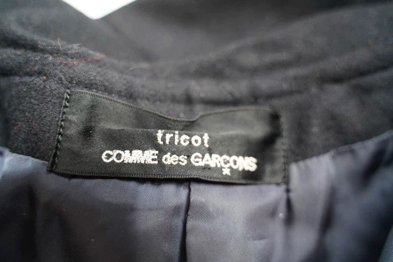 Comme des Garcons 1980s COMME des GARCONS Asymmetric Coat Size US L / EU 52-54 / 3 - 8 Thumbnail