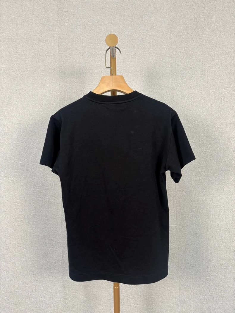 Hermes Black Chain Wave Logo Short Sleeve Tee Size US S / EU 44-46 / 1 - 2 Thumbnail