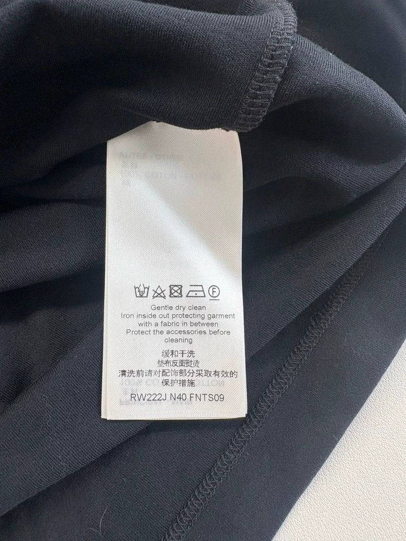 Hermes Black Chain Wave Logo Short Sleeve Tee Size US S / EU 44-46 / 1 - 4 Thumbnail