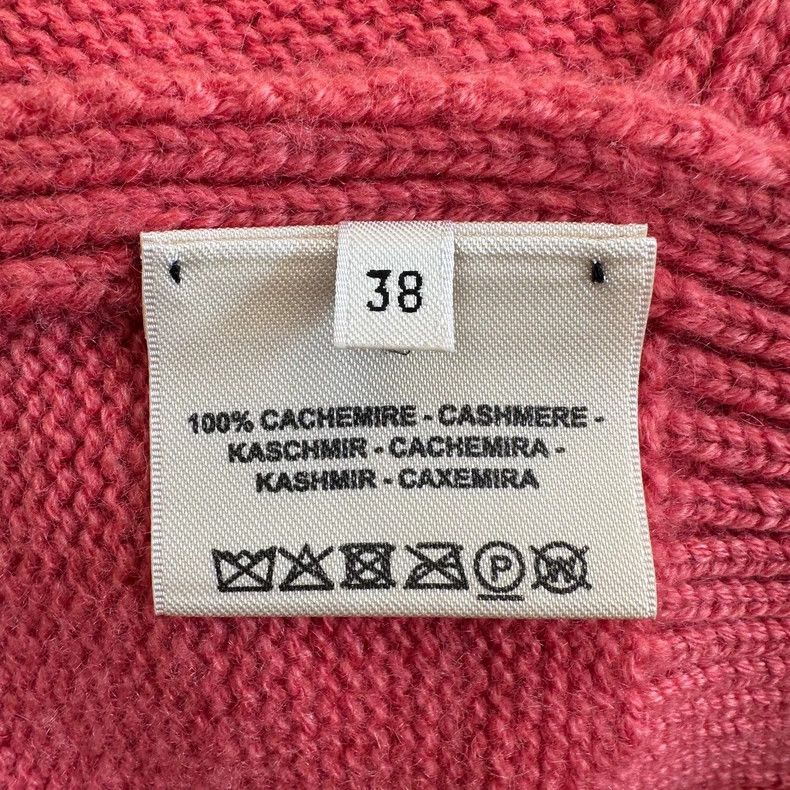 Hermes Hermes Solid V-neck Cashmere Sweater Size S / US 4 / IT 40 - 8 Thumbnail