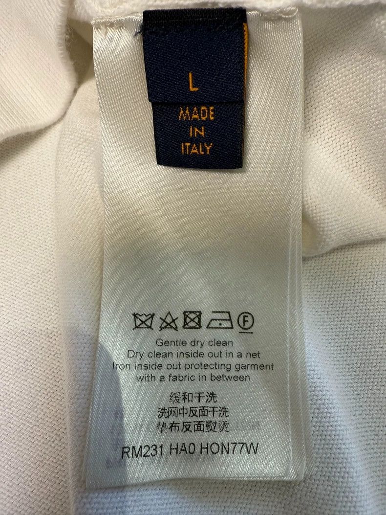 Louis Vuitton Louis Vuitton Flame Logo T-Shirt Size US L / EU 52-54 / 3 - 4 Thumbnail
