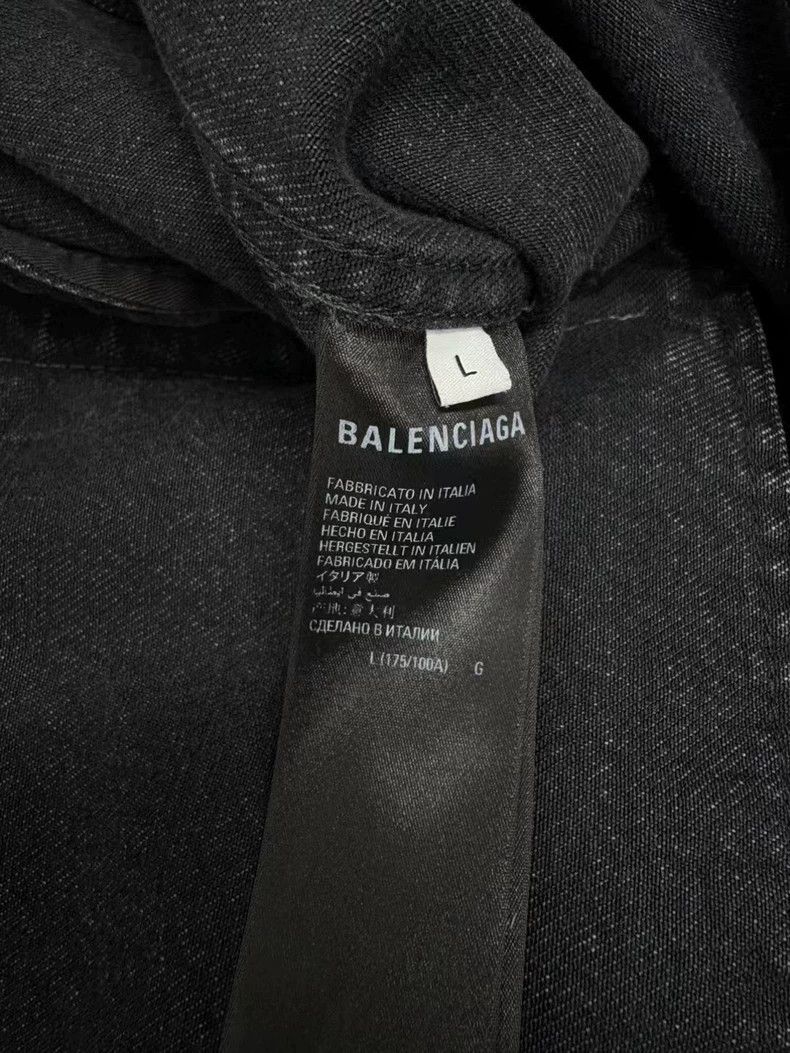 Balenciaga Balenciaga BB Lock Denim Jacket Size US L / EU 52-54 / 3 - 5 Thumbnail