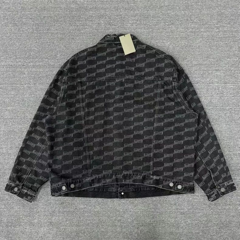 Balenciaga Balenciaga BB Lock Denim Jacket Size US L / EU 52-54 / 3 - 2 Thumbnail