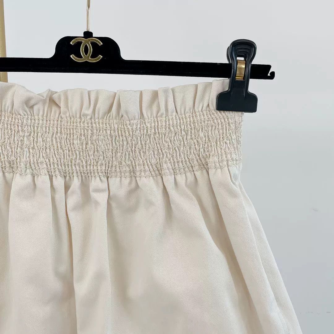 Hermes Hermes Beige Skirt Size 34 Size US 34 / EU 50 - 3 Thumbnail
