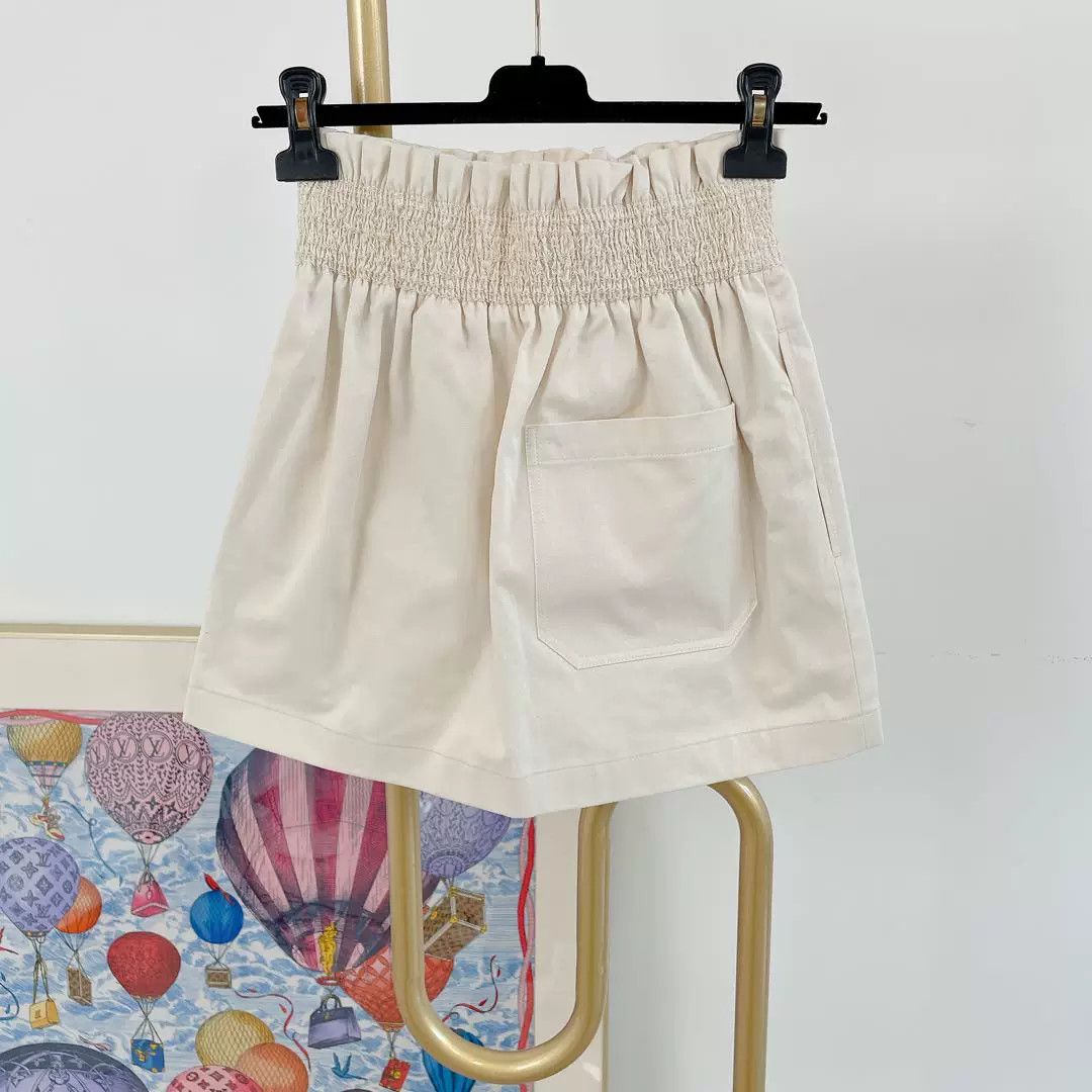 Hermes Hermes Beige Skirt Size 34 Size US 34 / EU 50 - 2 Thumbnail