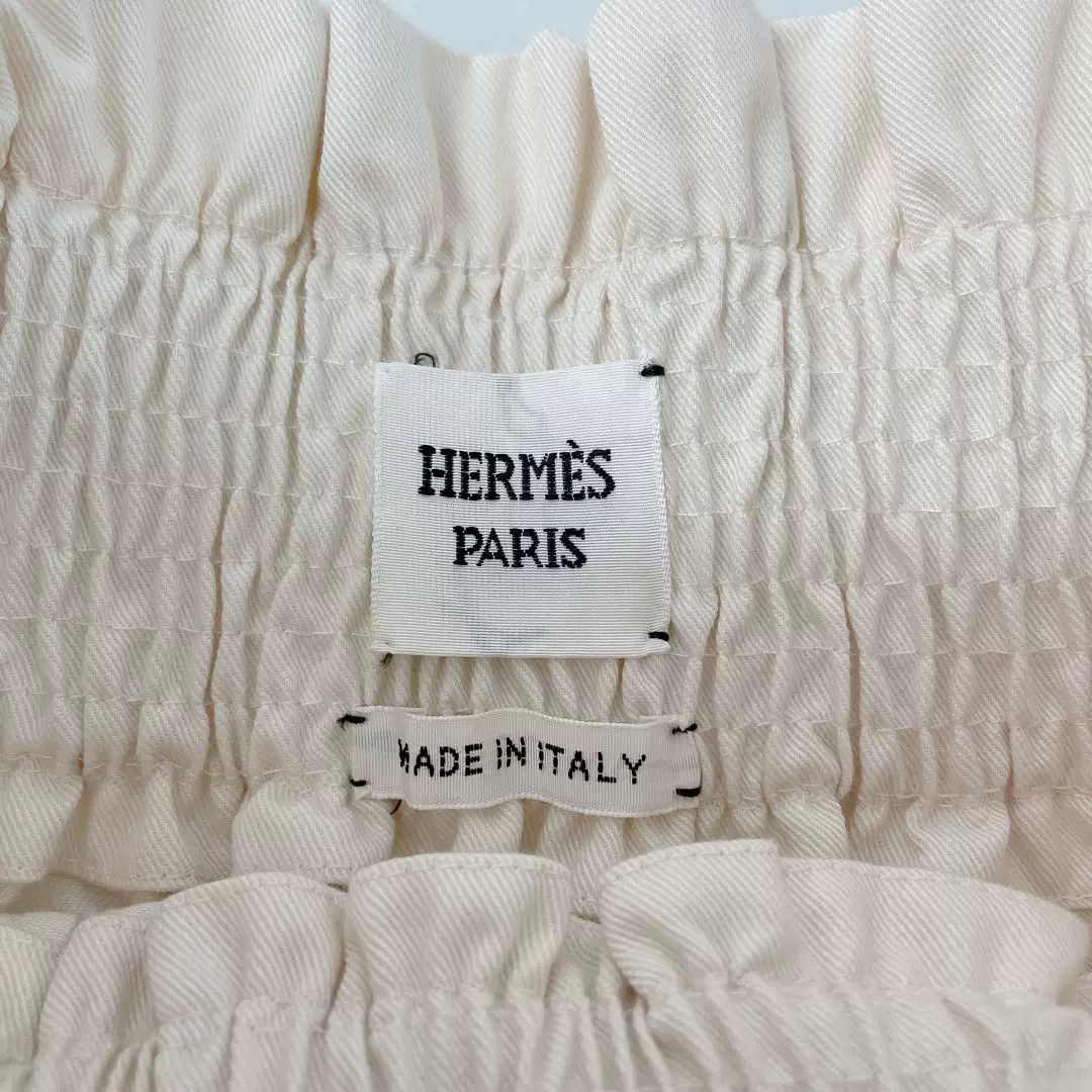 Hermes Hermes Beige Skirt Size 34 Size US 34 / EU 50 - 5 Thumbnail