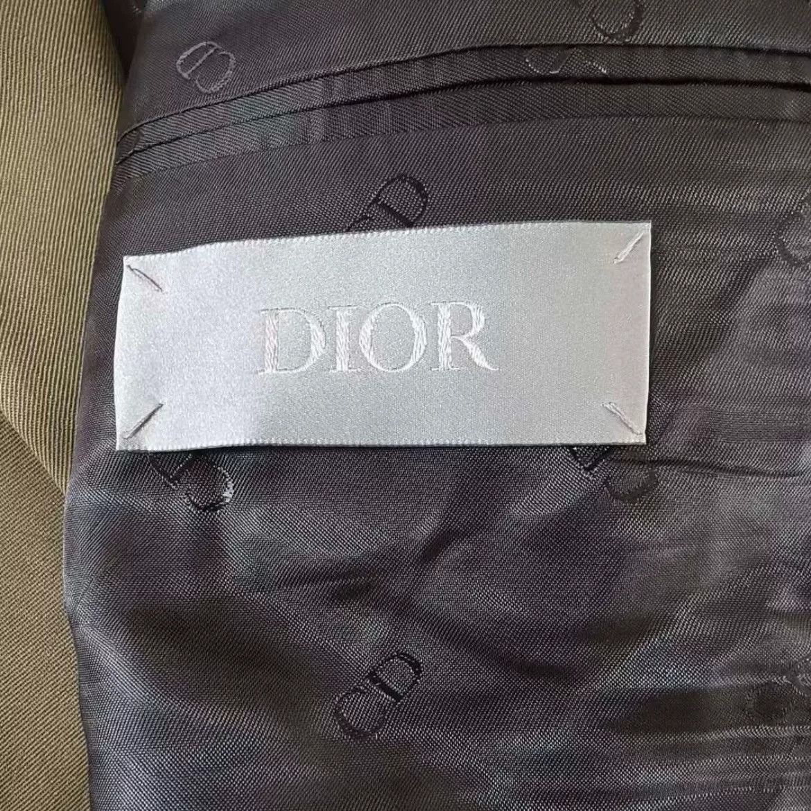 Dior Dior x Travis Scott Olive Green Blazer Size US XL / EU 56 / 4 - 3 Thumbnail