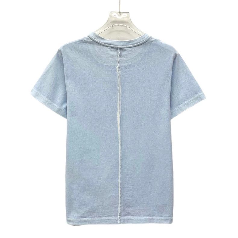 Louis Vuitton Louis Vuitton Blue Logo Cotton T-Shirt Size US S / EU 44-46 / 1 - 2 Thumbnail