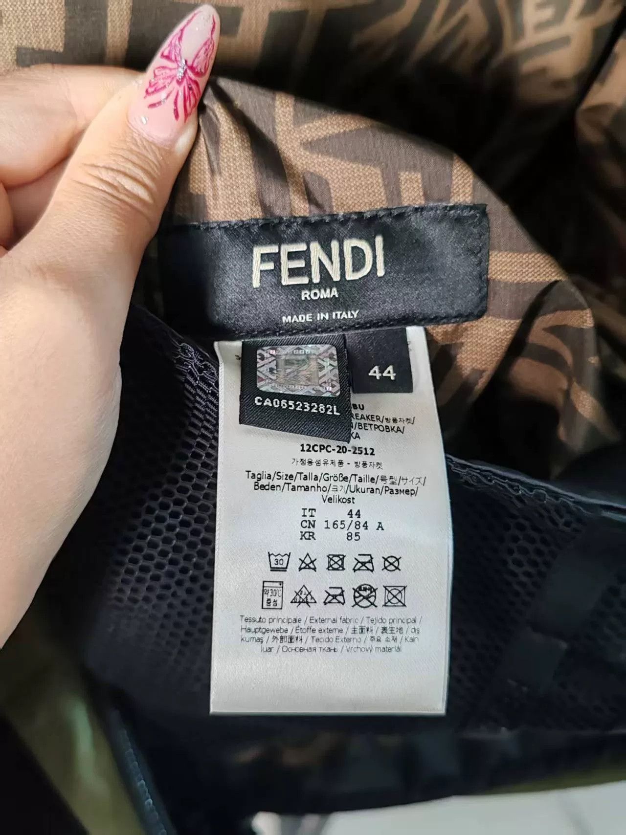 Fendi fendi reversible detachable jacket in brown Size US M / EU 48-50 / 2 - 6 Thumbnail