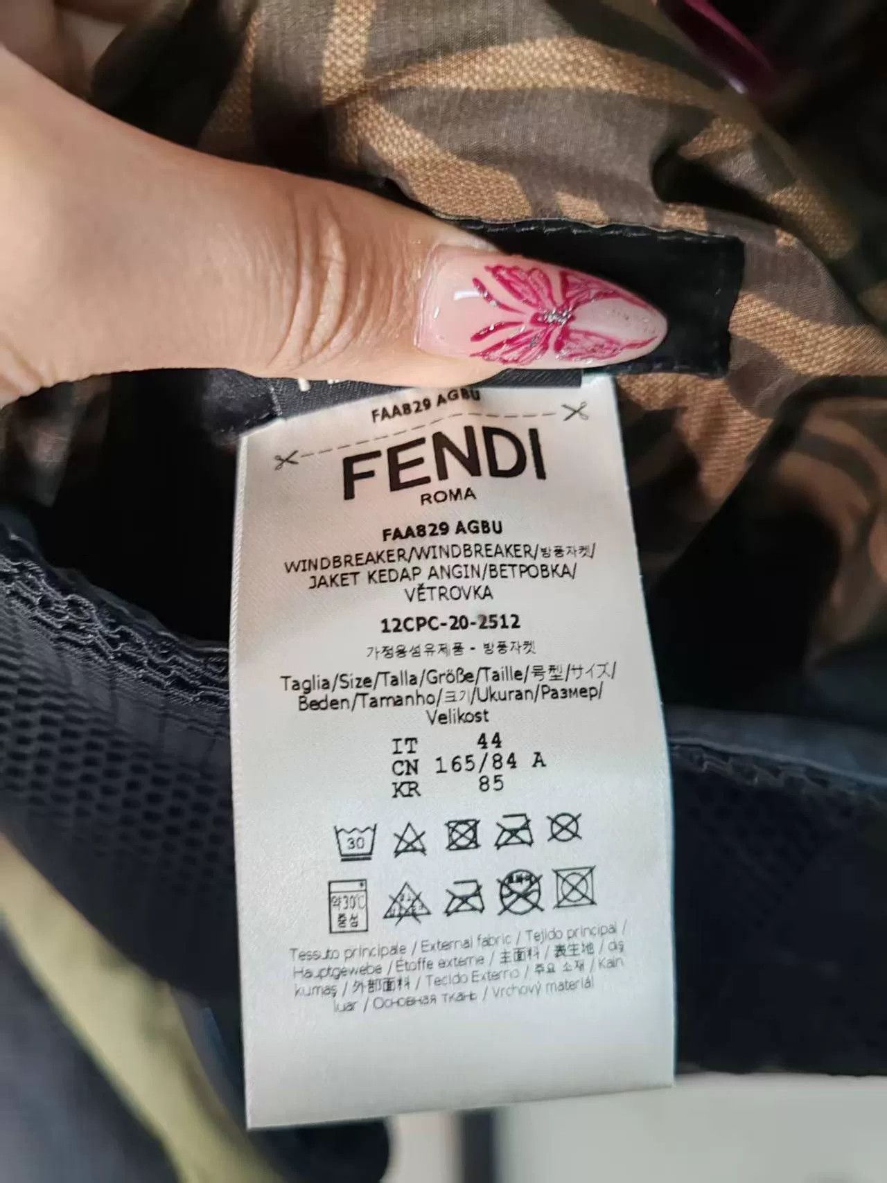 Fendi fendi reversible detachable jacket in brown Size US M / EU 48-50 / 2 - 5 Thumbnail