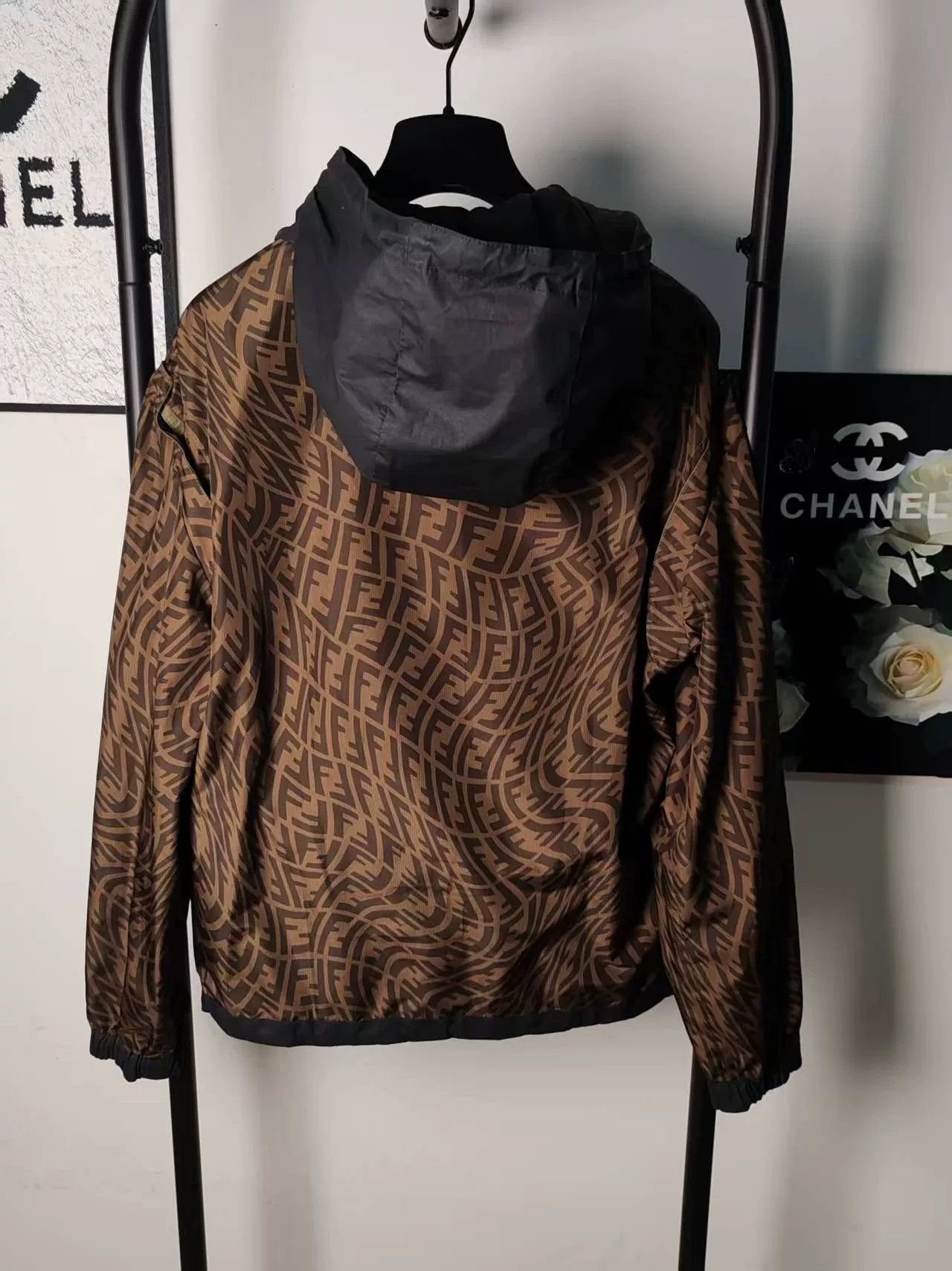 Fendi fendi reversible detachable jacket in brown Size US M / EU 48-50 / 2 - 2 Thumbnail