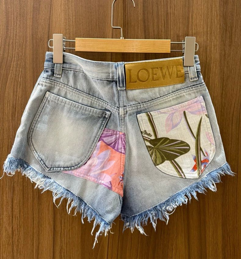 Loewe LOEWE Denim Jacket & Shorts Set Size US XS / EU 42 / 0 - 5 Thumbnail