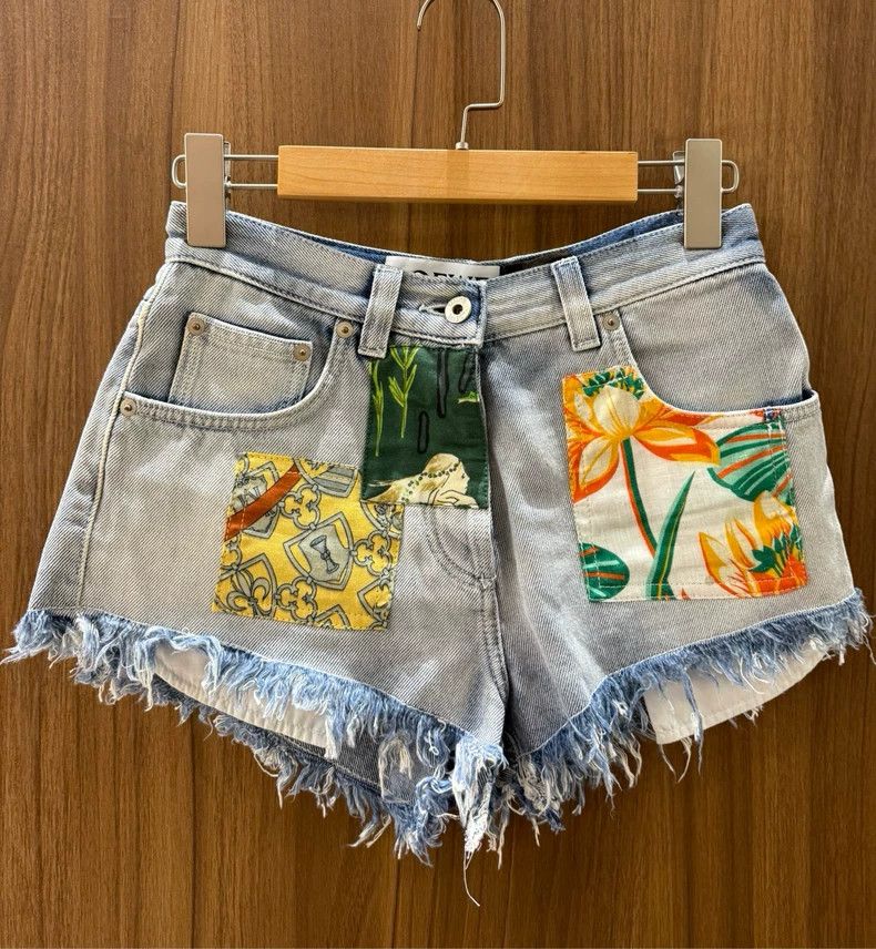 Loewe LOEWE Denim Jacket & Shorts Set Size US XS / EU 42 / 0 - 4 Thumbnail
