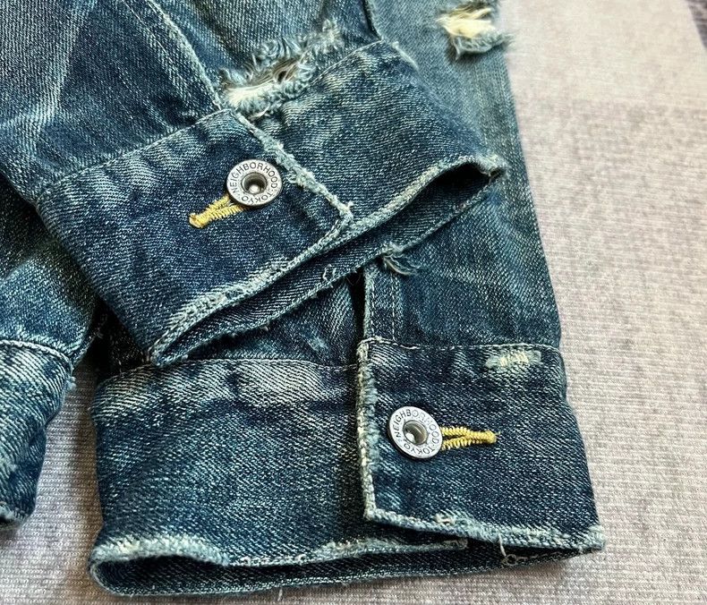 Neighborhood NEIGHBORHOOD SAVAGE STOCKMAN Denim Jacket Size US XL / EU 56 / 4 - 7 Thumbnail