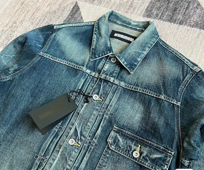 Neighborhood NEIGHBORHOOD SAVAGE STOCKMAN Denim Jacket Size US XL / EU 56 / 4 - 4 Thumbnail