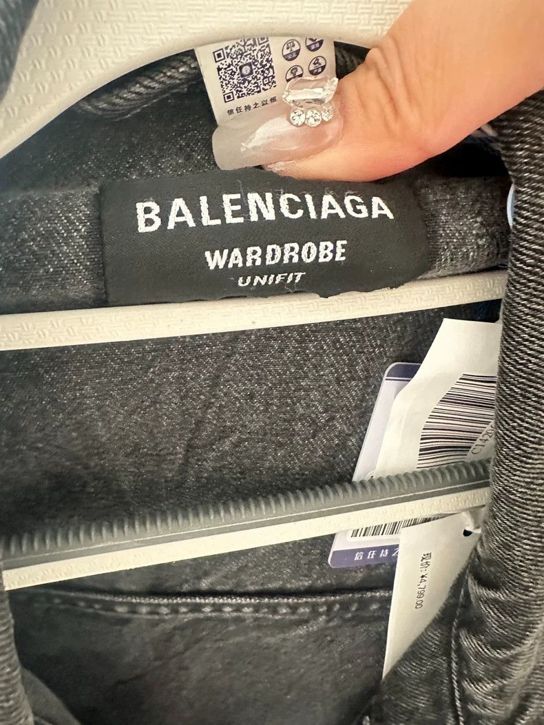 Balenciaga Balenciaga Denim Jacket Size US M / EU 48-50 / 2 - 3 Thumbnail