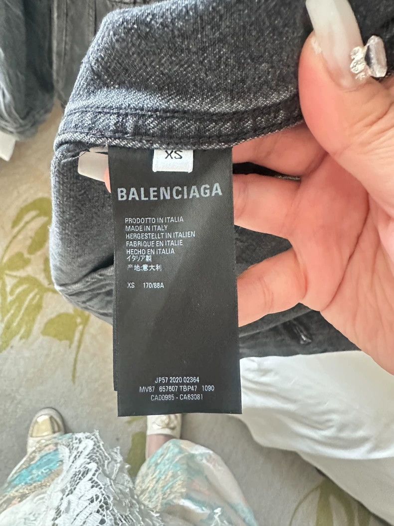 Balenciaga Balenciaga Denim Jacket Size US M / EU 48-50 / 2 - 4 Thumbnail