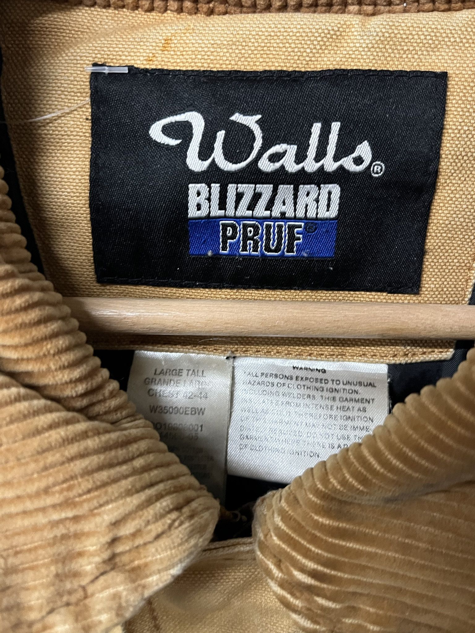 Carhartt Vintage 1990s Walls Blizzard Pruf Carhartt Style Canvas Jacket Size L Tall Size US L / EU 52-54 / 3 - 2 Thumbnail