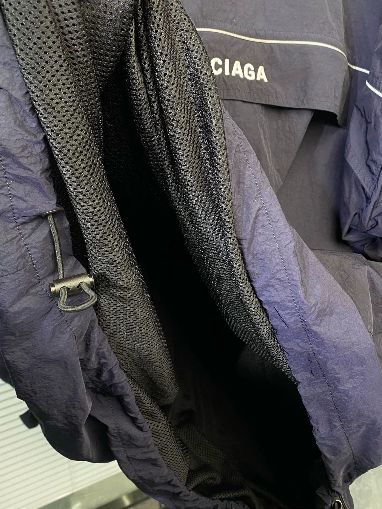 Balenciaga Balenciaga Half-Zip Logo Embroidery Jacket Size US XL / EU 56 / 4 - 8 Thumbnail