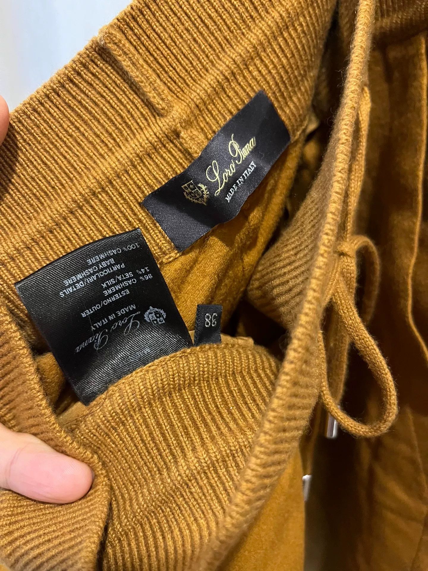 Loro Piana Loro Piana Alpaca Color Cashmere Pants Size US 38 / EU 54 - 3 Thumbnail