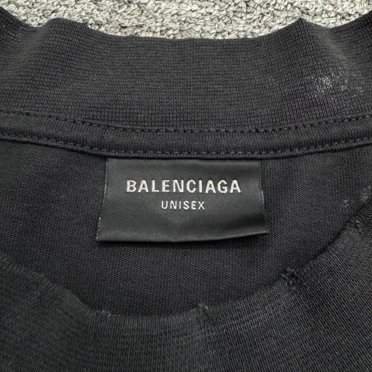 Balenciaga Balenciaga Embroidered Paint Splatter Tee Size US L / EU 52-54 / 3 - 2 Thumbnail