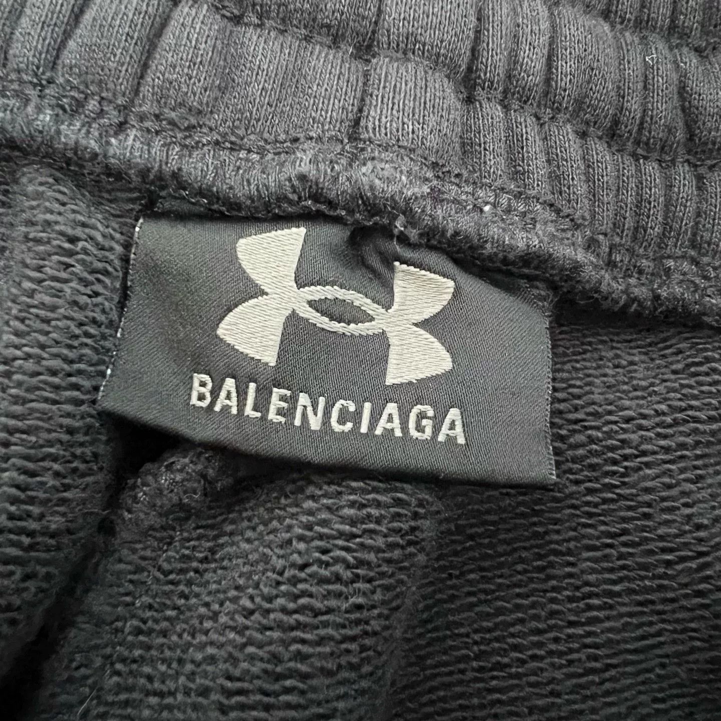 Balenciaga Balenciaga x UA collaboration black shorts XXS Size US 26 / EU 42 - 3 Thumbnail